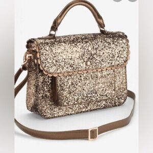 Ted Baker Bronze Glitter Shoulder Bag